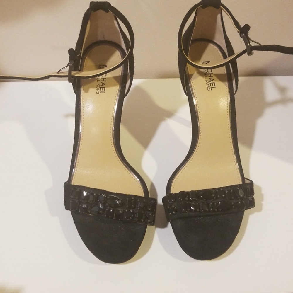 Black high heels